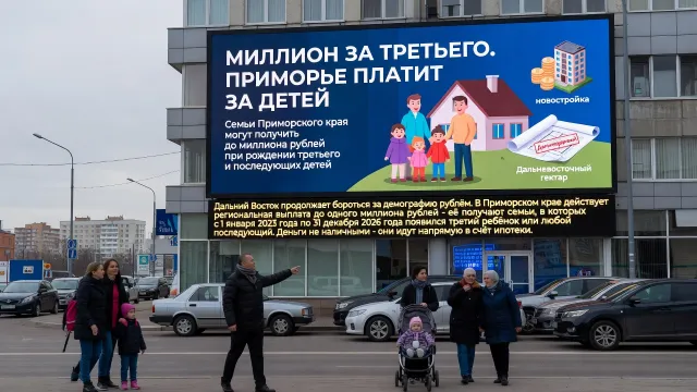 Миллион за третьего. Приморье платит за детей