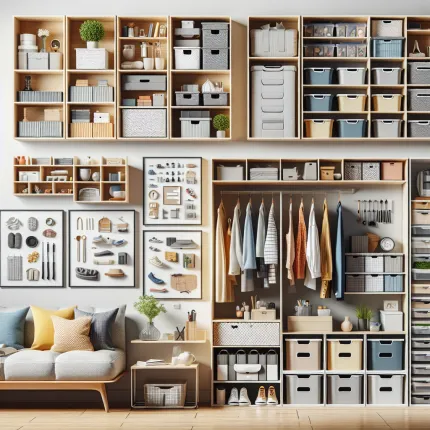 Идеи для хранения вещей: Организация пространства с умом
